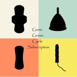 Cloth Pad subscription box, Cloth pad starter set,