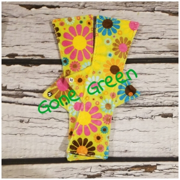 Gone Green 14" Heavy Cloth Pad, Minky Top
