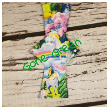 Gone Green 12" Moderate, Cotton Woven Top