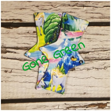 Gone Green 10" Liner, Cotton Woven Top