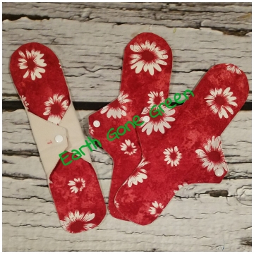 12" Cloth Liner, Cotton Woven Top