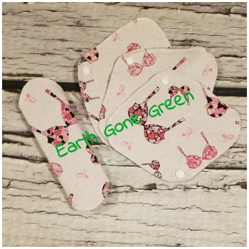 8" Ultrathin Liner, Cotton Woven Top